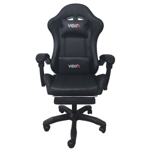 CF606 ΜΑΥΡΟ ΠΟΛΥΘΡΟΝΑ GAMING/ΜΕ ΥΠΟΠΟΔΙΟ